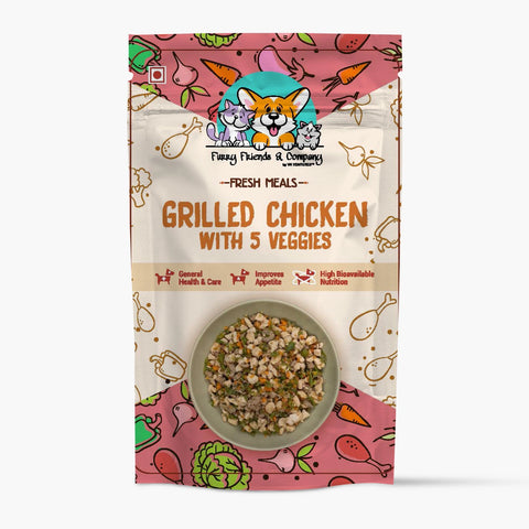 Grilled Chicken with 5 Veggies