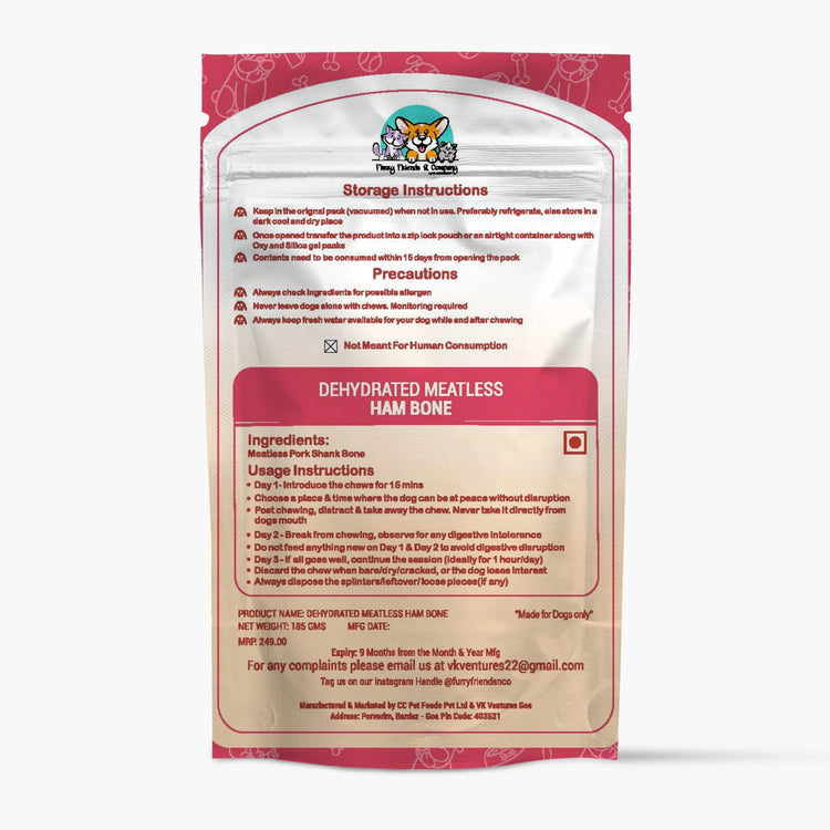 Dehydrated Meatless Ham Bone