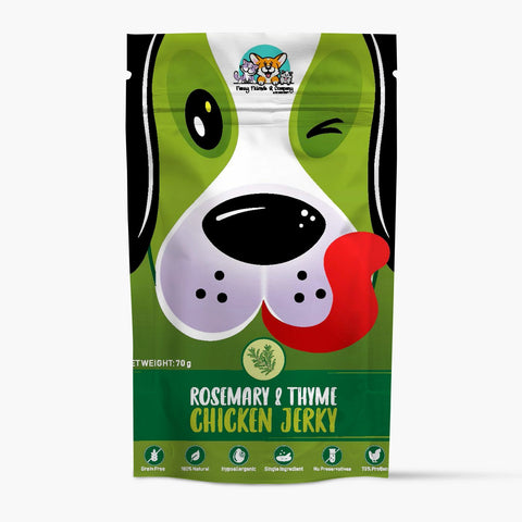 Rosemary & Thyme Chicken Jerky