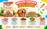 Grilled Chicken with Veggies | Ready-to-Eat Dog Food