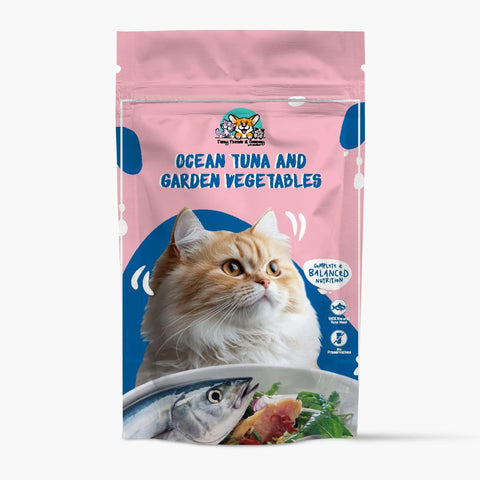 Ocean Tuna and Garden Vegetables