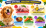 Chicken & Turkey Fresh Meal for Dogs | Ready-to-Eat Dog Food